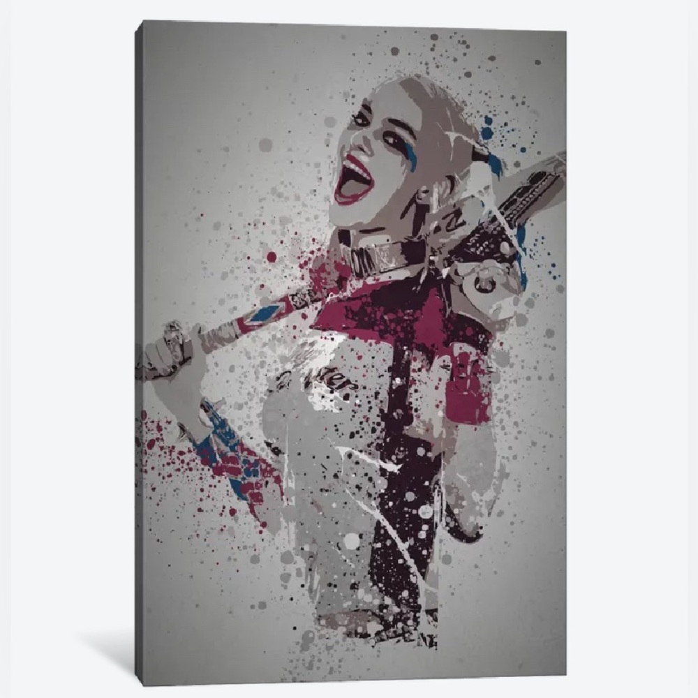 Suicide Squad Harley Quinn Canvas Print 18x26